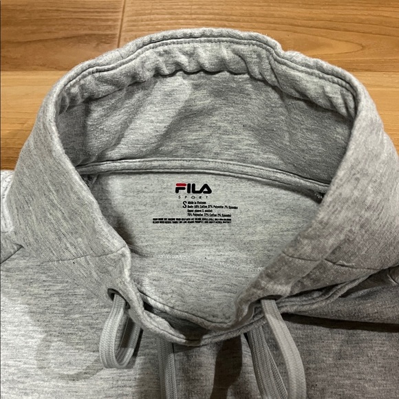 Fila Heather Gray Hoodie - Picture 4 of 4